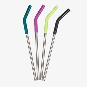Klean Kanteen 8mm Straw 4-Pack Multicolor